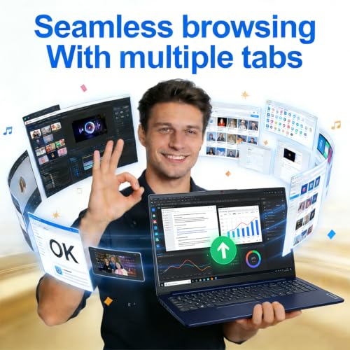 Lenovo IdeaPad Slim 3i • 15.6" FHD Laptop with Microsoft 365 Included • Intel N150 • 8GB DDR5RAM • 128GB SSD • Windows 11