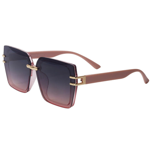 HASHTAG EYEWEAR Latest & Stylish Sunglasses for Women | Fashionable & Lightweight Eyewear, 100% UV Protected Sunglass with Maximum Clarity (Pink)