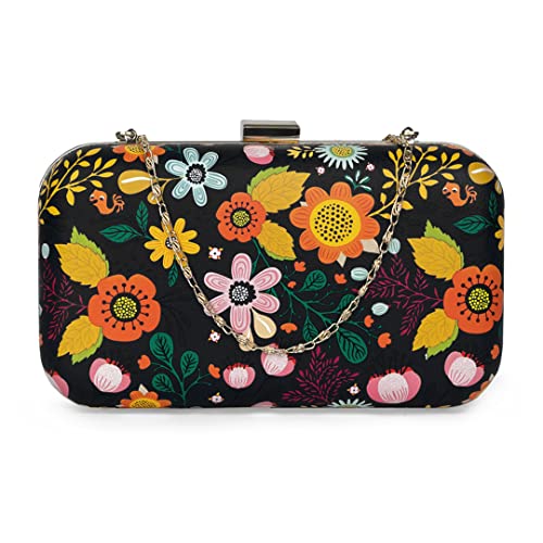 Modern Myth Boho Orchard Floral Printed Clutch for Women