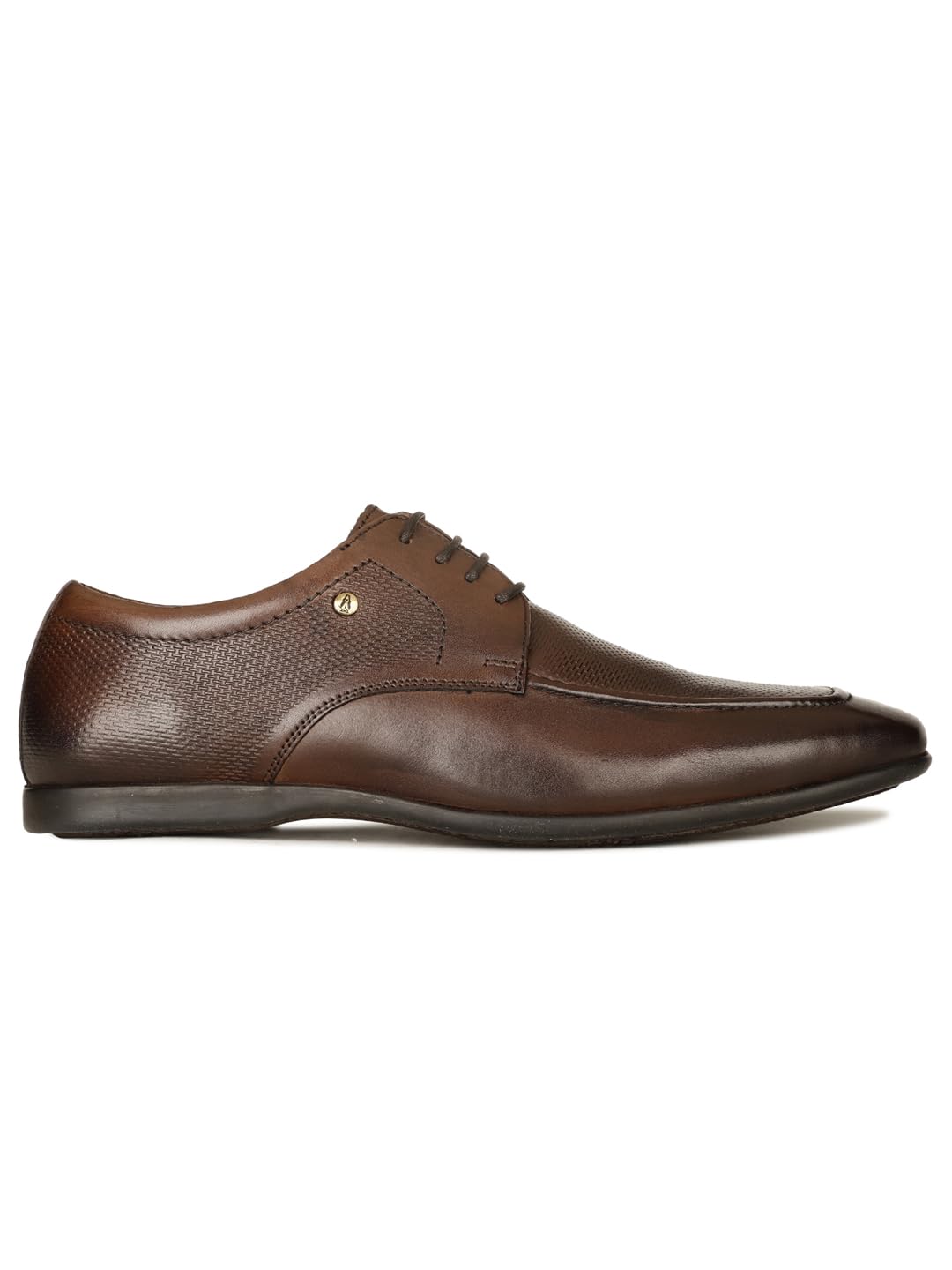 Hush Puppies Mens LOFFLER Derby E Brown Uniform Dress Shoe - 10 UK (8244825)