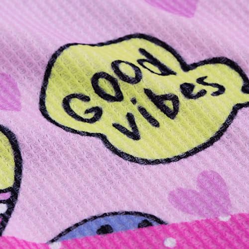 Hoscotch Girls All Over Print Pink Sleeveless Short Set For Ages (5-6 Years)