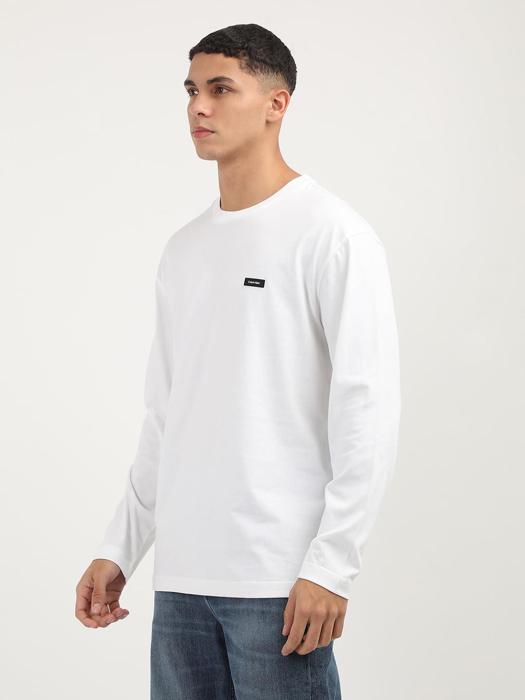 Calvin Klein Jeans Department690 Regular Fit T Shirt (K10K111847YAF_Bright White XL)