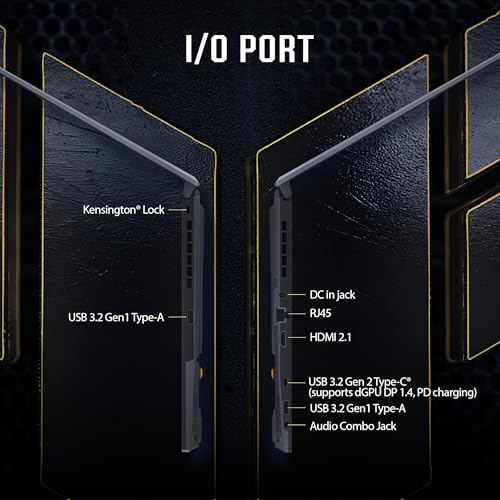 ASUS TUF Gaming F16,Intel Core 5 Processor 210H,14thGen Gaming Laptop(RTX 3050-6GB/65WTGP/16GB/512GB/FHD+/16"/144Hz/Windows 11/M365 Basic(1Year)*/Office 2024/Mecha Gray/2.20 Kg) FX607VJB-RL179WS