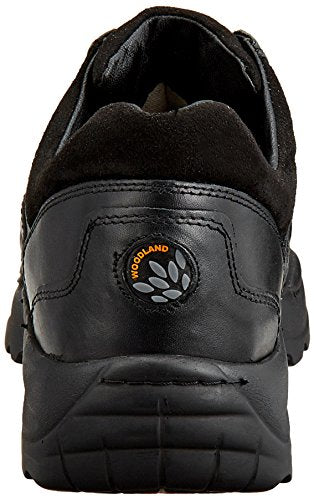 Woodland Men's Black Leather Casual Shoes-9 UK/India (43 EU) -(GC 0863110Y15)
