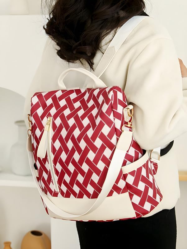 ShopyVid Girls Antitheft Backpack for Women | Tuition Bag | College | Rakhi Gifts for Sister