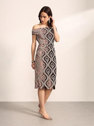 Kazo Alexis Midi Dress (Multicolor S)