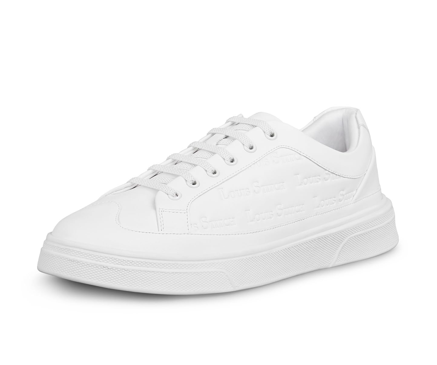 LOUIS STITCH Canadian White Shoes for Men | Lightweight Shoes | Comfortable & Durable All-Day Sneaker| LSP-SNK-LSEM| UK-7