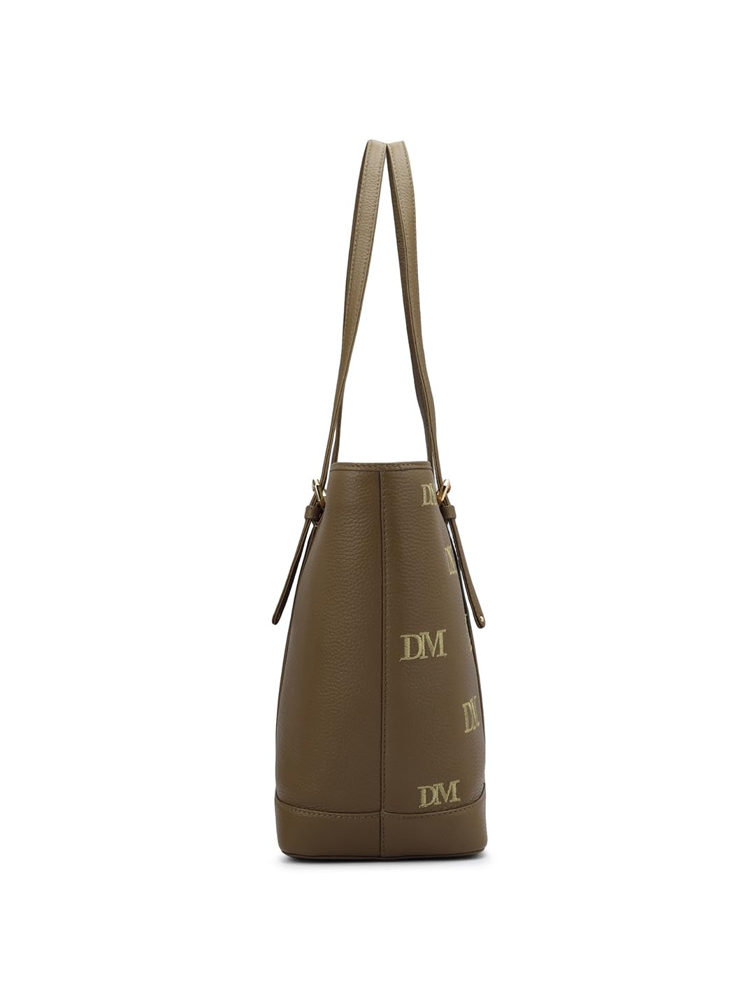 Da Milano Women's Leather Tote Bag - Green
