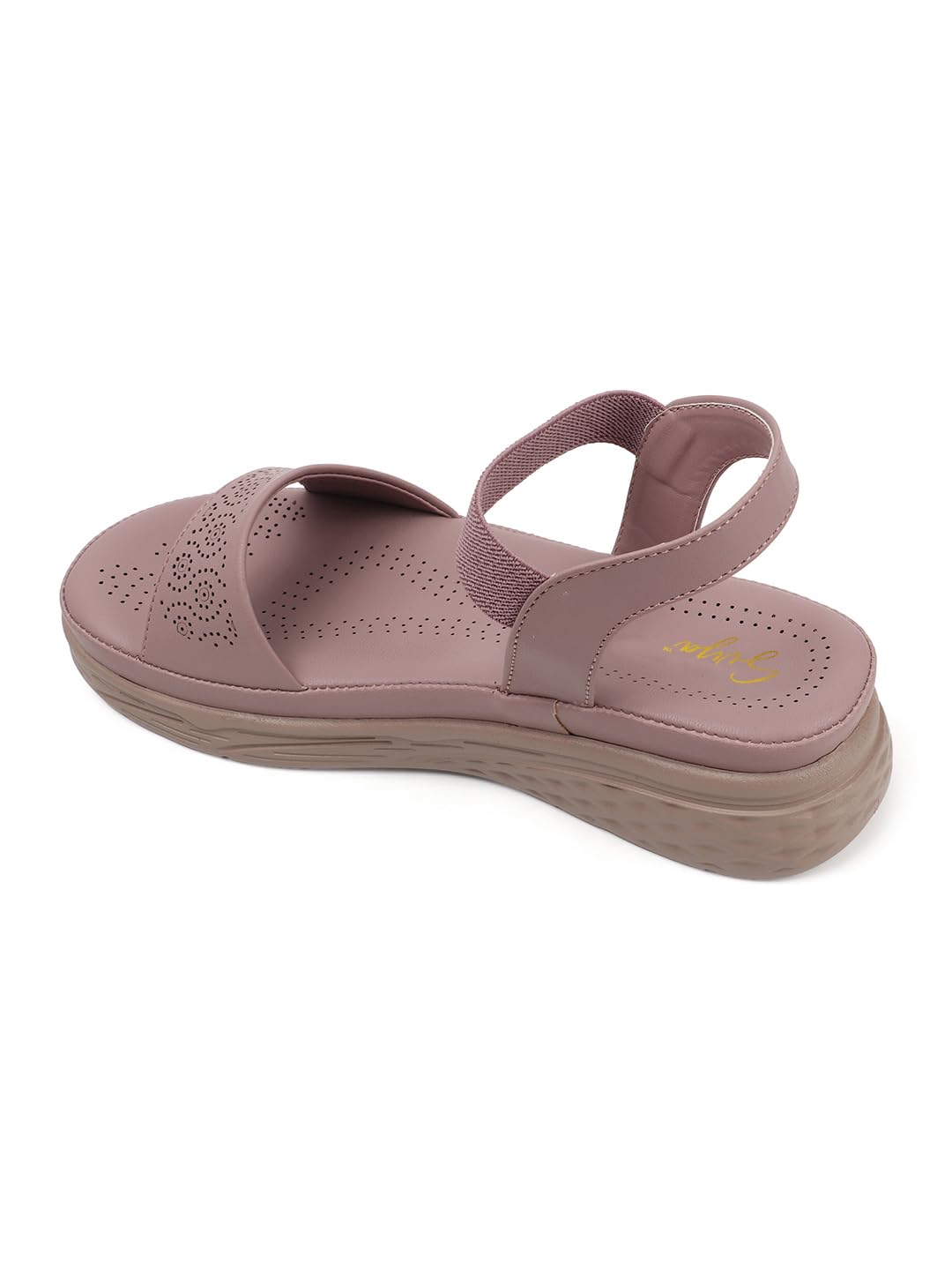 SVYA, Women Flat Sandal,Soft and comfortable Sandal For Girl. (Levender, UK Footwear Size System, Adult, Women, Numeric, Medium, 9)