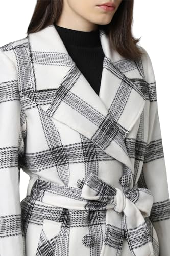 Van Heusen Women's A-Line Coat (VWJKURGF901020_White