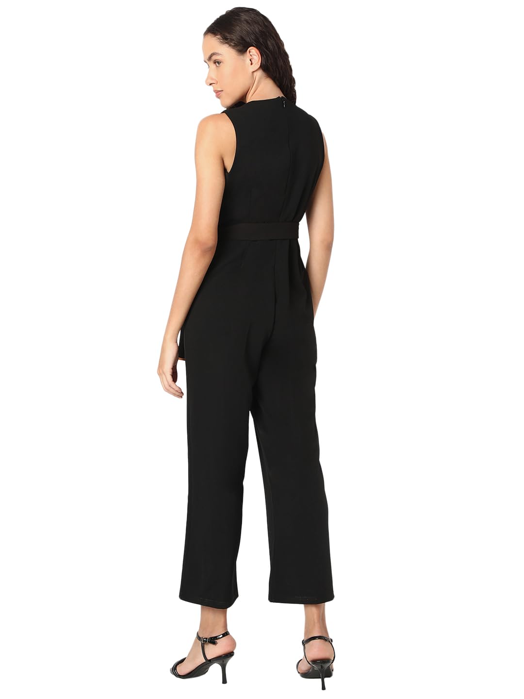 VERO MODA Women Regular Fit Black Jumpsuit