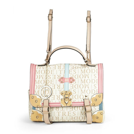 tresmode AVILA Convertible Women's Handbag Cum Backpack in Brown Color