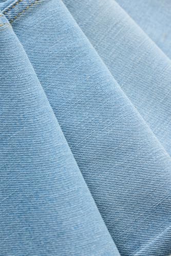 SNITCH Men Casual Jeans | Straight Fit Light Blue with Smooth Texture & Washed Finish | Durable Cotton Blend Fabric for Everyday Comfort & Versatile Styling