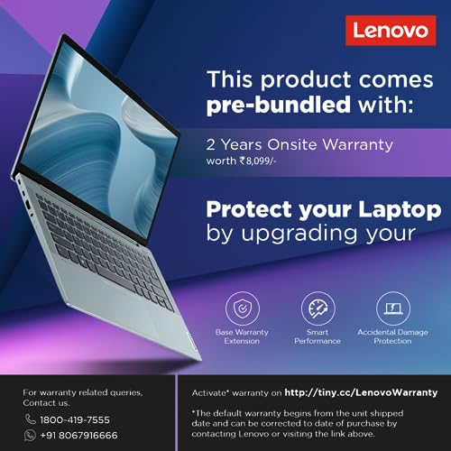 Lenovo IdeaPad Slim 1 AMD Ryzen 3 7320U 15.6" (39.62cm) FHD Laptop (8GB/512GB SSD/Win 11/Office 2021/2 Year Warranty/Alexa Built-in/3 Month Game Pass/Cloud Grey/1.58Kg), 82VG009MIN