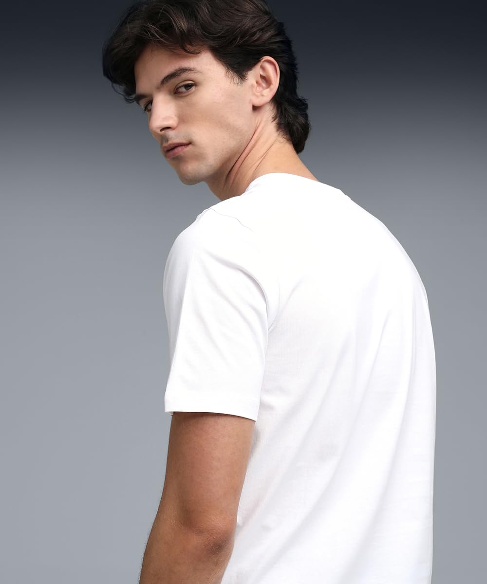 PUMA , Men, GRAPHIC Front Print Tee, White, M, (63517102)