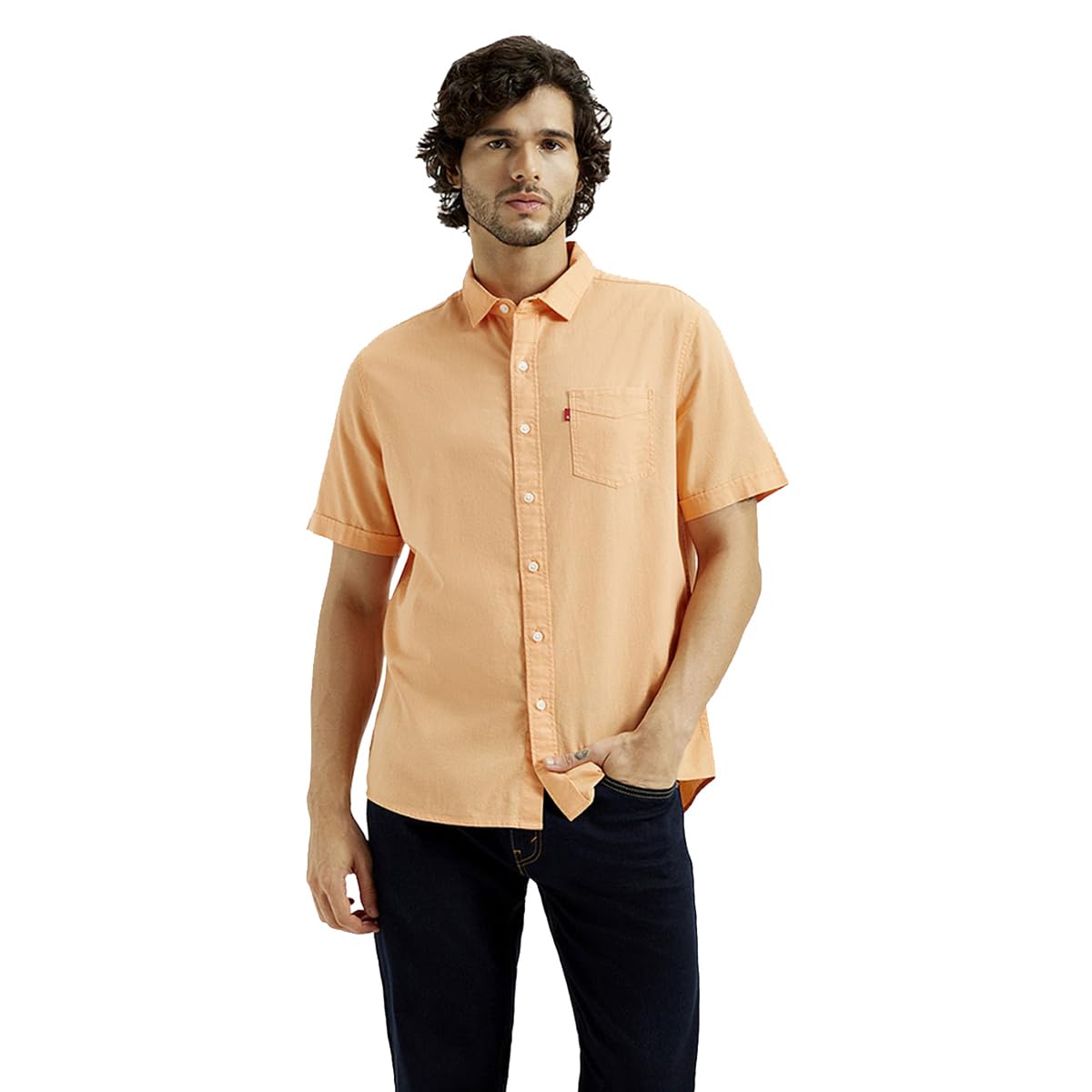 Levi's Men's Regular Fit Shirt (0036O-0022_Multi XS)