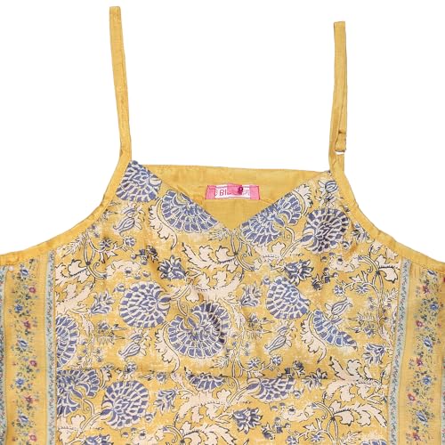 Biba Girls PRINTED STRAIGHT KID(KWMOM N ME5654_YELLOW_9)