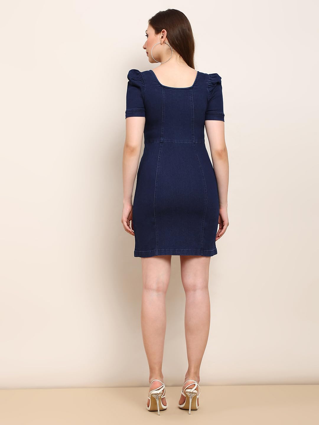 Globus Women Dress (8909389009746_Navy Blue_M)