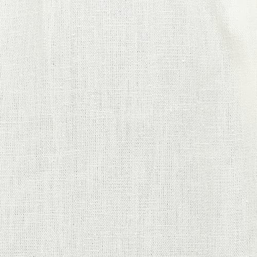 Max Women Lace Hem Loose Mid Rise Palazzos (NOOSCWPLCROFF White)_Large