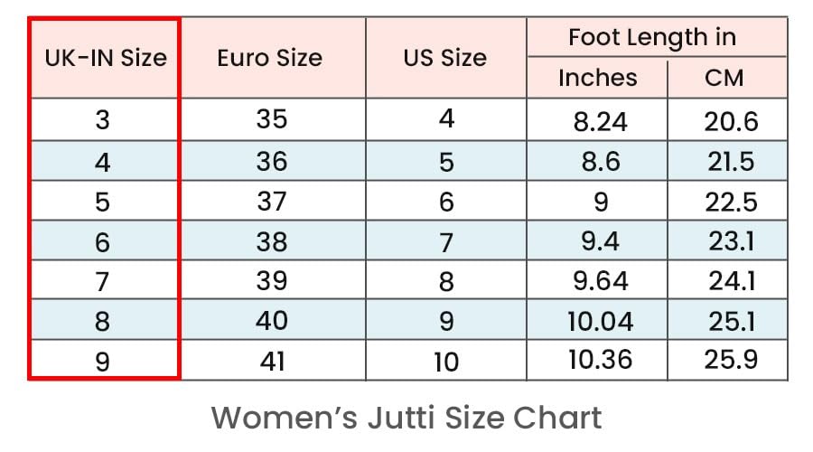 KORAKARI Women's Traditional Ethnic Amber Punjabi Jutti, Leather Flat Comfortable Mojaris for Girls (Size: UK3, Tan)