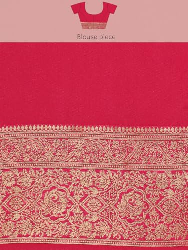 MOHEY Women's Mustard Yellow Art Silk Printed Saree (MUSTARD YELLOW)