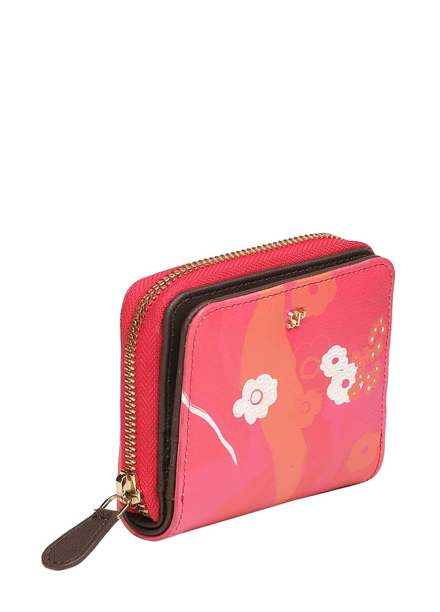 Satya Paul Dark Pink Faux Leather Women Wallet