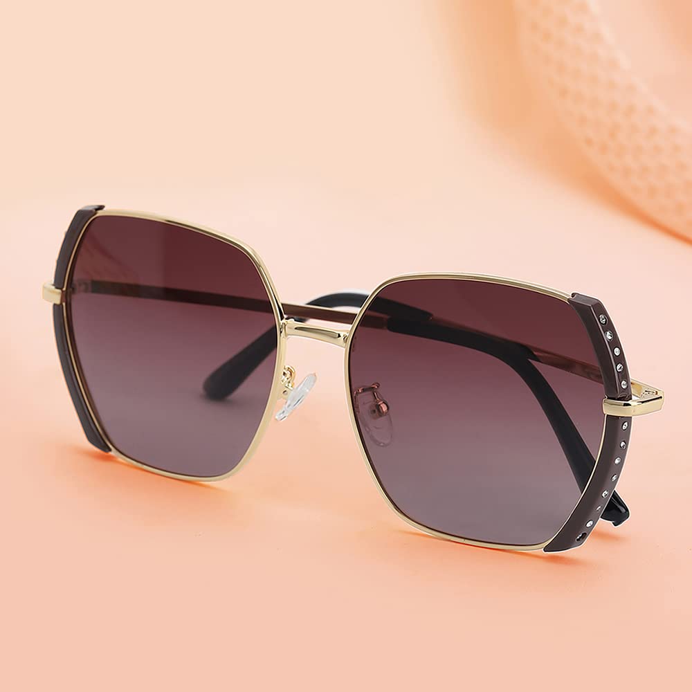 Carlton London Women Oversized Sunglasses With UV Protected Lens