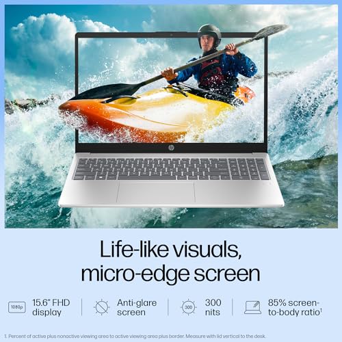 HP 15, Intel Core Ultra 5-125H AI Powered Laptop (16GB RAM, 512GB SSD), IPS, 300nits, 15.6"/39.6cm, FHD, Win 11, Office 2021, Silver, 1.65Kg, Intel Arc Graphics, FHD Camera, Backlit KB, fd1099TU