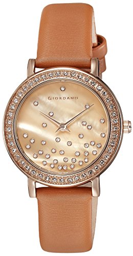 Giordano Analog Rose Gold Dial Women's Watch - 2734-03