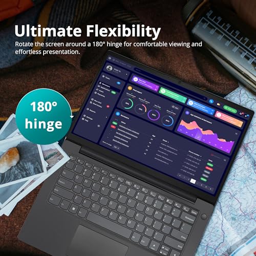 Lenovo V14 G4 14" FHD Business Laptop, Intel Core i7-13620H, 24GB DDR4, 1.5TB Storage (512GB SSD&1TB Docking Station Set), Intel UHD Graphics, 720p HD Camera, Wi-Fi 6, Win 11 Pro, Black