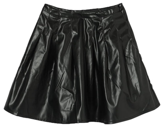Max Polyester Western Skirt Black