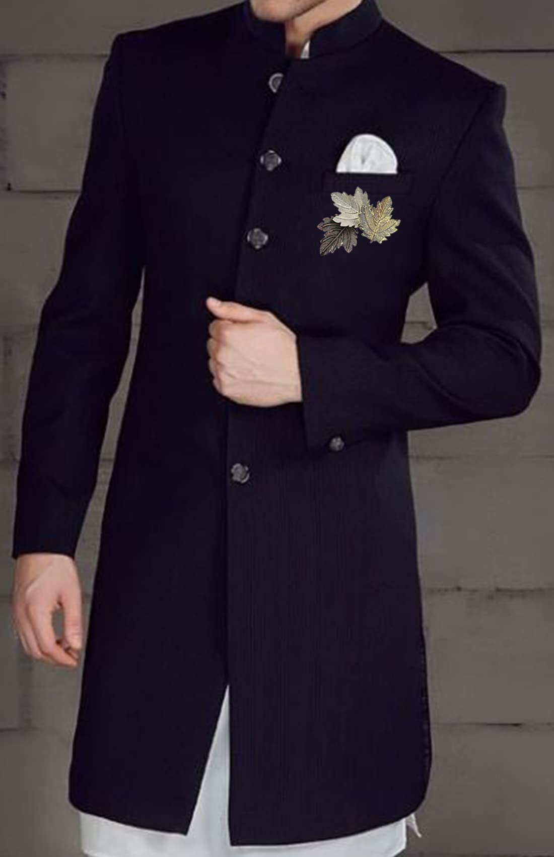 Mahi Mapel Leaf Retro Classic Tricolor Maple Leaf Unisex Brooch/Lapel Pin (BP1101089G)