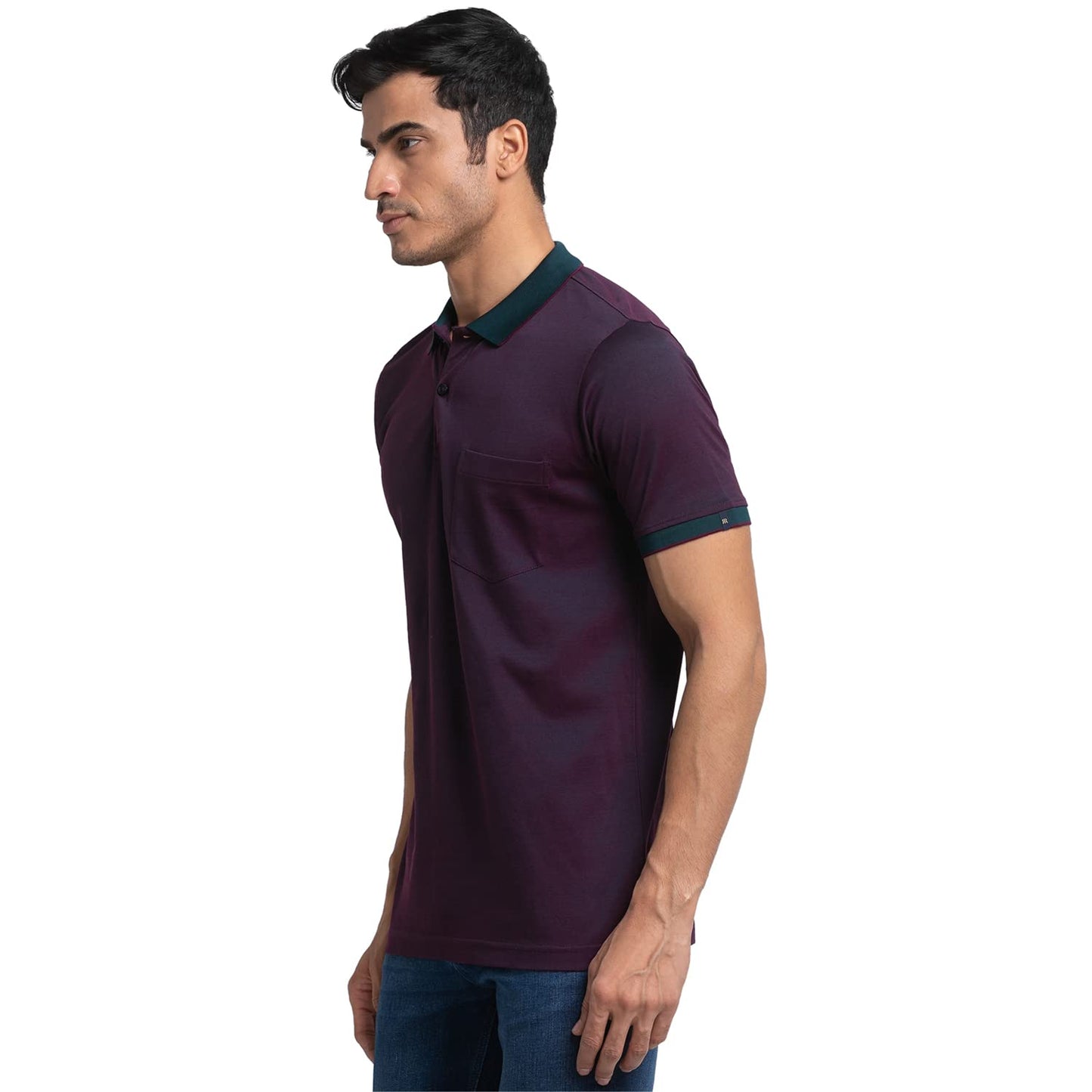 Raymond Dark Green T-Shirt (Size: 38)-RCKE01079-N8