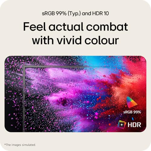 LG 24 Inch IPS FHD Monitor 1920 x 1080,1 MS MBR, 120Hz, sRGB 99% Typ(CIE1931),1500:1 Contrast, Black Stabilizer,Virtual Borderless, Flicker Safe, Reader Mode, HDMI,VGA, 24U411A, (Black)