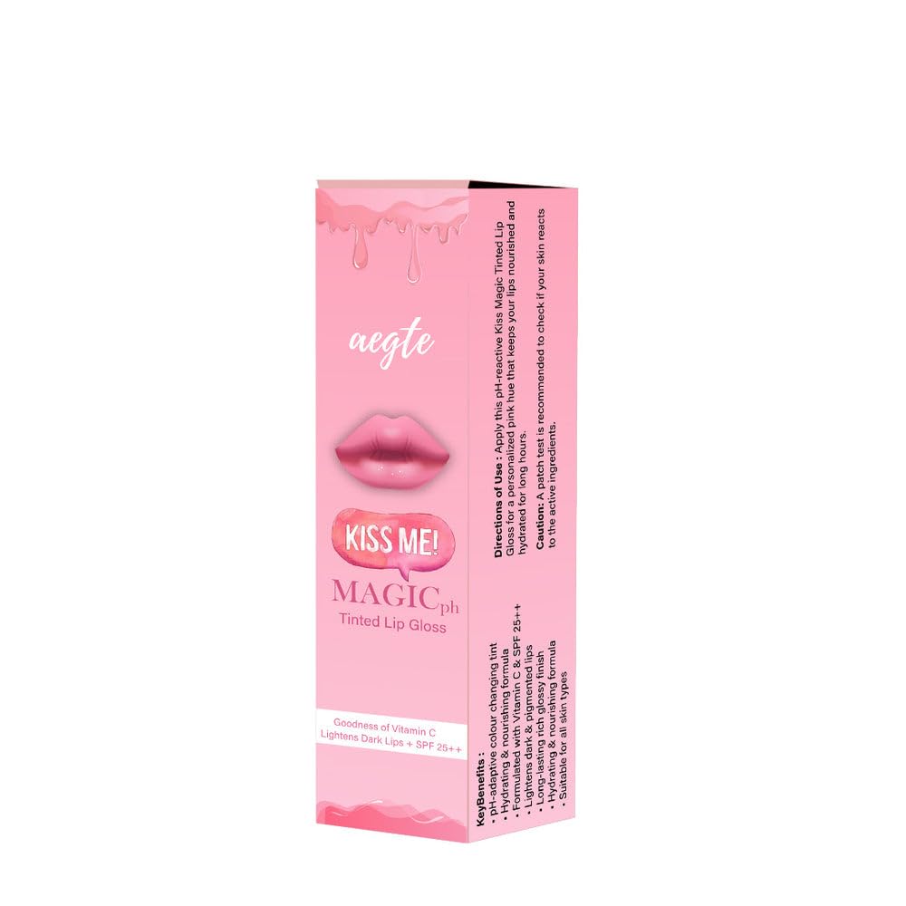 Aegte Kiss Magic pH Tinted Lip Gloss with SPF 25++