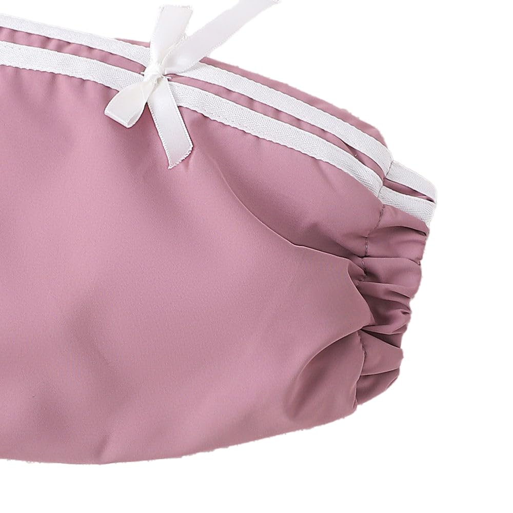 Hopscotch Girls Polyester Waist Length Jackets in Purple Color For Ages (2-3 Years)