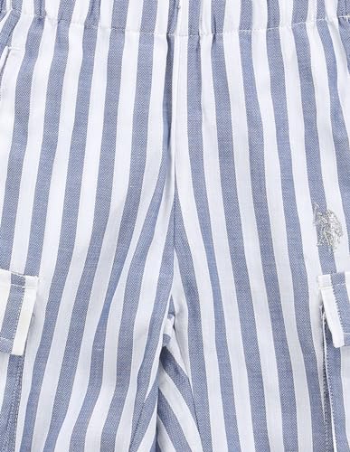 U.S. POLO ASSN. Girls Herringbone Trousers