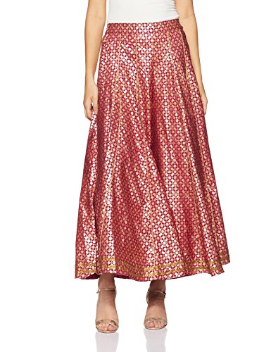 W for Woman Women's Straight Pants (17AUS60742-50843_Pink_WL)
