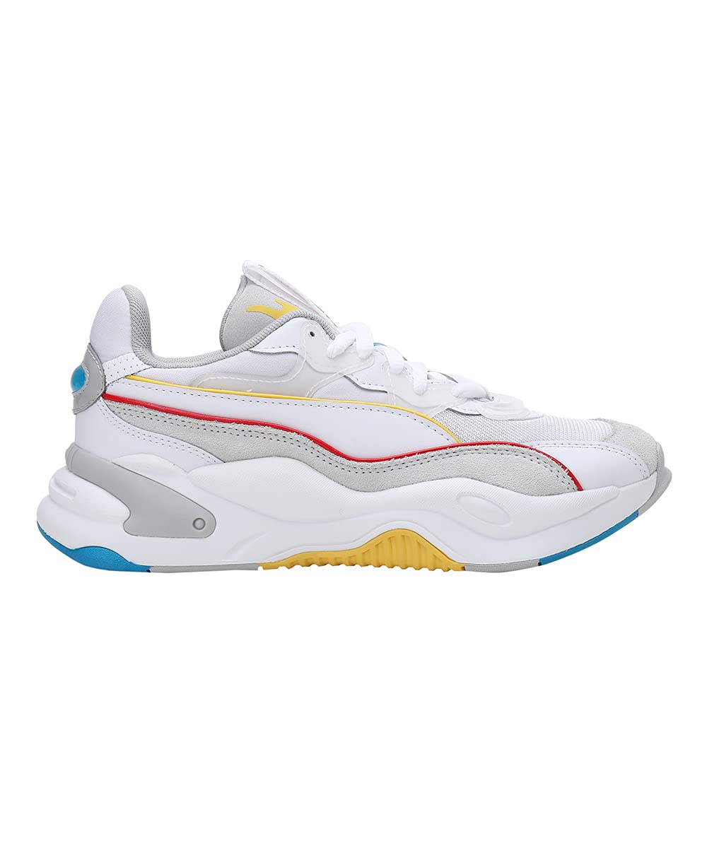 PUMA Women, RS-2K Power Play Wn's, White-Gray Violet-Dandelion-Hawaiian Ocean, Sneaker, 3.5UK, (37513202)