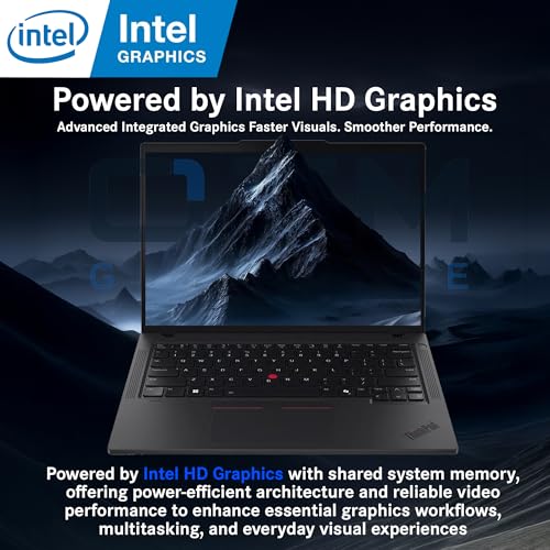 Lenovo ThinkPad T14 Gen 6, 14" FHD+ Display, Intel Ultra 7 225U, 32GB DDR5 RAM, 1TB SSD PCIe, Fingerprint, Backlit Keyboard, WiFi 6E, RJ-45, FHD Webcam, Win 11 Pro, AI Business Laptop - Black