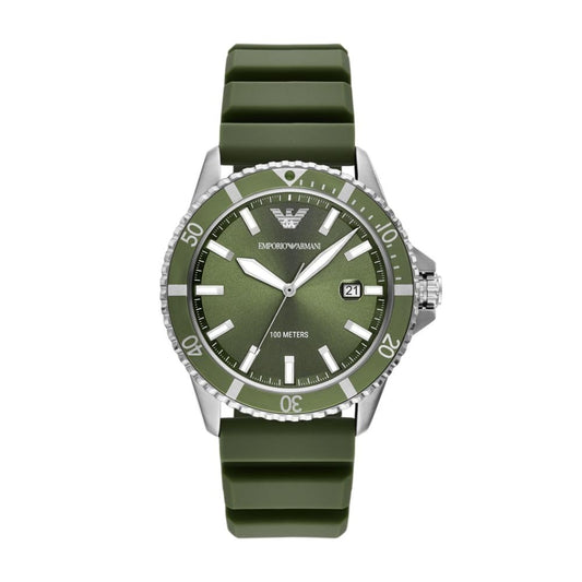 Emporio Armani Analog Green Dial Men's Watch-AR11638