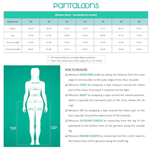 Annabelle by Pantaloons Women's Slim Pants (110158219006_Navy