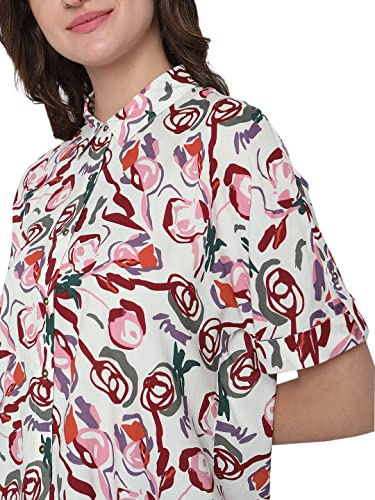 VERO MODA Slim Fit Shirt (10297130_Cloud Dancer_L)