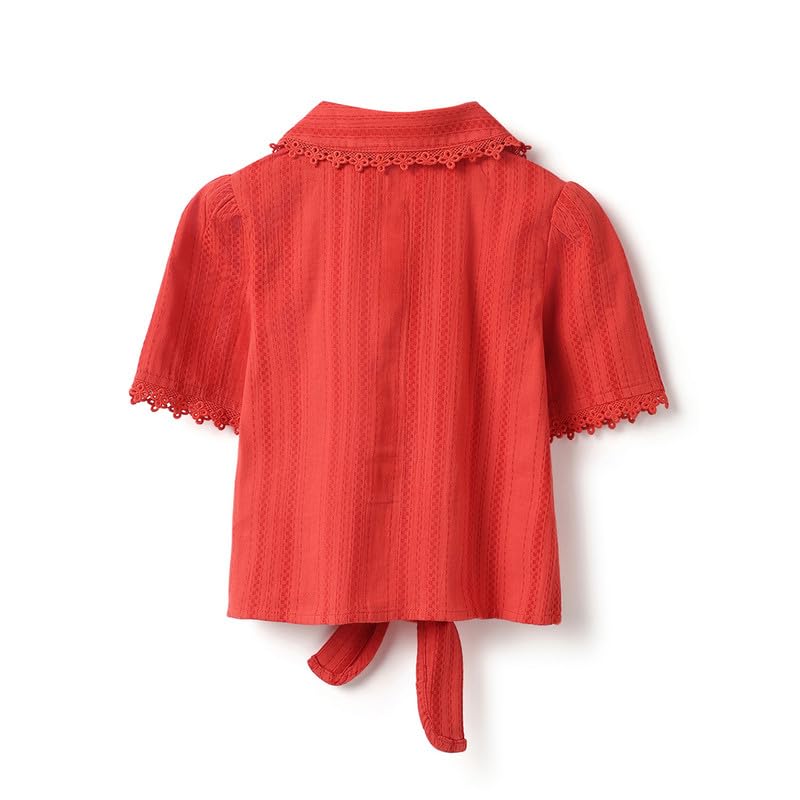 United Colors of Benetton Regular Fit Spread Collar Textured Knotted Shirt