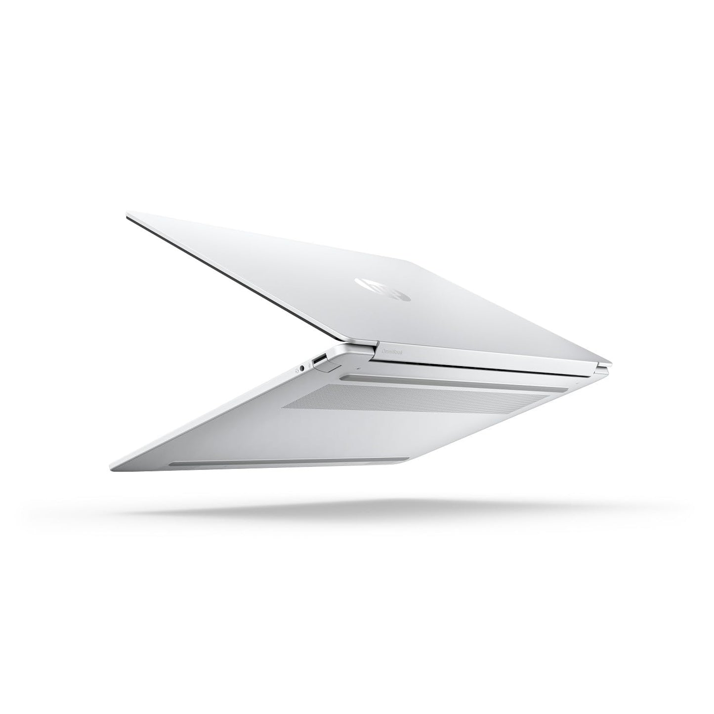 HP Omnibook 5 OLED, Snapdragon X Processor (16GB LPDDR5x,1TB SSD) 2K OLED, Micro-Edge, 16''/40.6cm, Win11, M365*Office24, Glacier Silver, 1.59kg, fb0001QU, FHD Camera, Backlit, Next-Gen AI Laptop