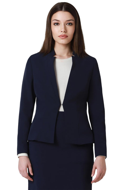 Van Heusen Women's Blazer (VWBZCRGB293131_Navy_L