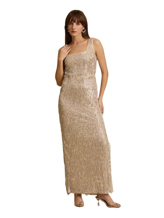 Kazo Zsa Zsa Maxi Dress for Women Silver