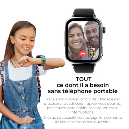 SaveFamily SaveWatch Plus 2 Kids Smartwatch with GPS Tracker