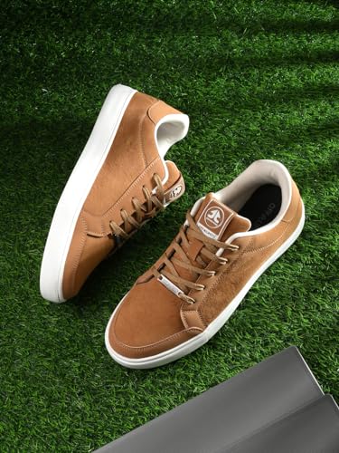 OFF LIMITS Men Oxford B&T Sneakers, TAN, 14 UK