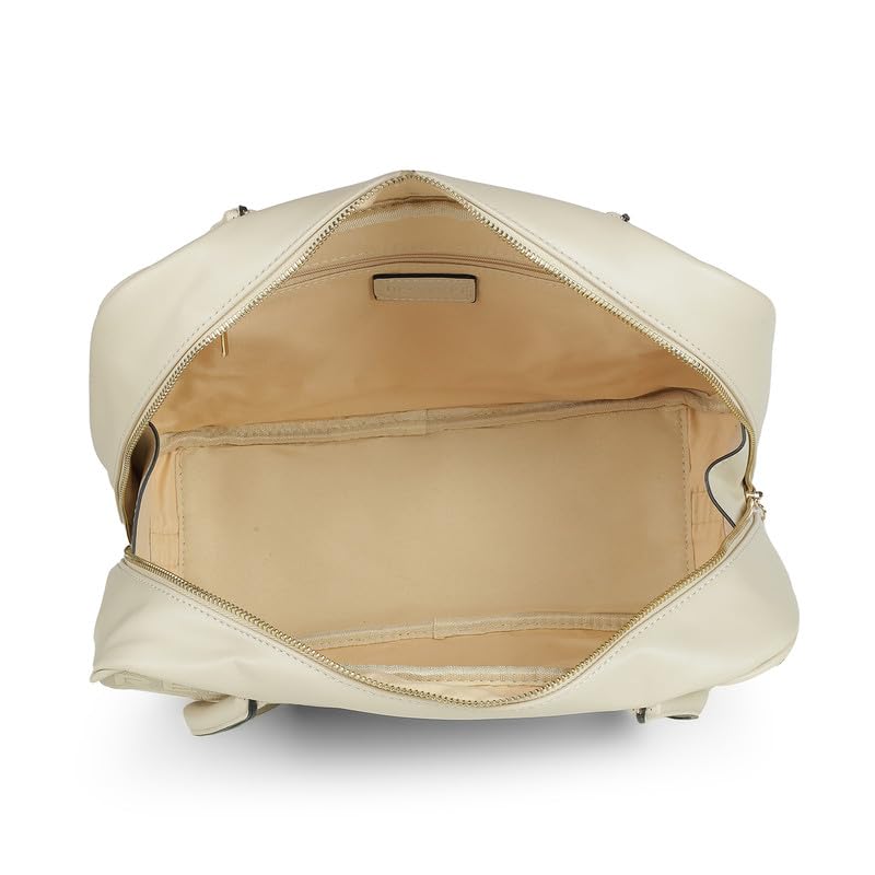 tresmode BELFAST Beige Vegan Leather Shoulder Bag